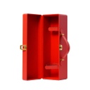 Dream 1-Bottle Leather Wine Case - Red