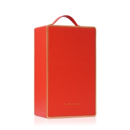[ACC-009] 追梦双支红酒皮盒（红） Dream 2-Bottle Leather Wine Case with Tools - Red