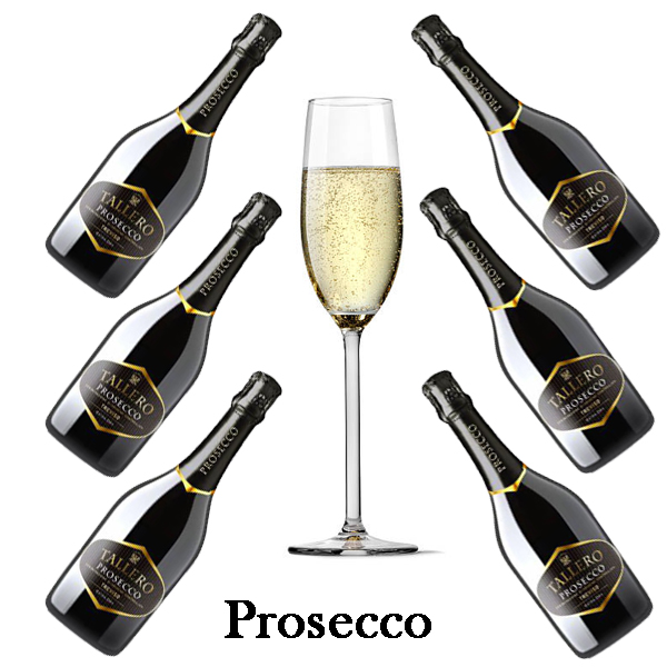 Pack Tallero Prosecco (x6) - Treviso extra dry archive